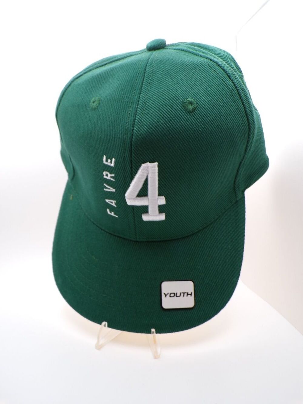 Boys' Youth Green Bay Packers Brett Favre #4 Baseball Cap 100% Cotton